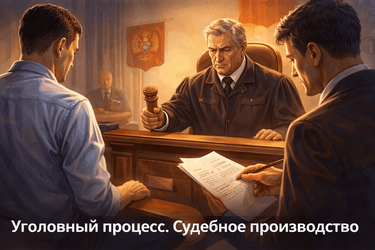Подробнее о статье 3. Уголовный процесс. Судебное производство